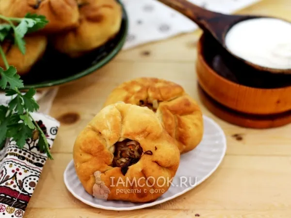 Фото блюда: Беляши на кефире