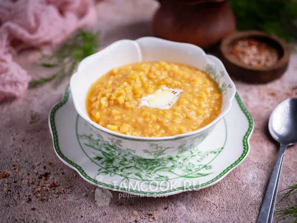 Фото блюда: Гороховая каша в афганском казане