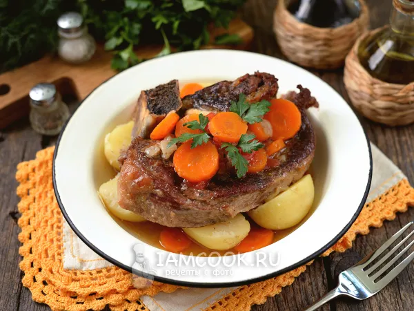 Фото блюда: Говядина на кости в духовке