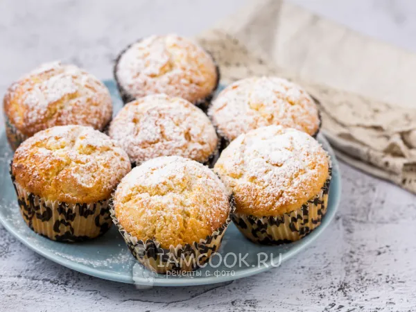 Фото блюда: Лимонные капкейки