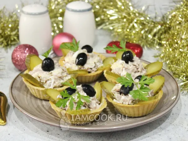 Фото блюда: Тарталетки с индейкой