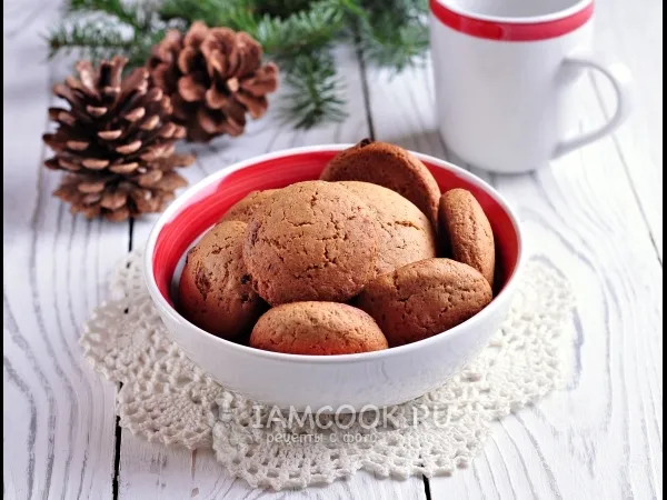 Фото блюда: Печенье из овсяной муки