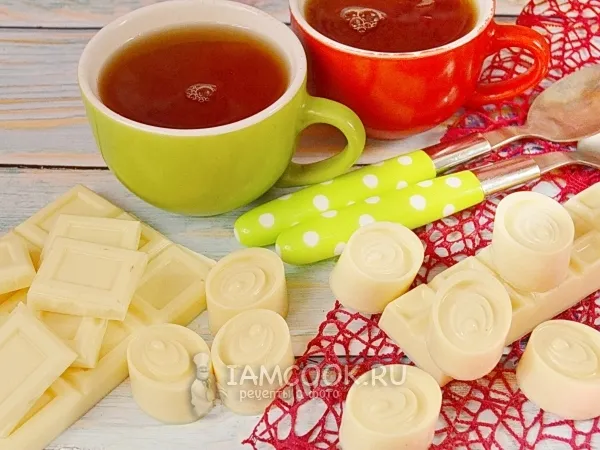 Фото блюда: Белый шоколад в домашних условиях