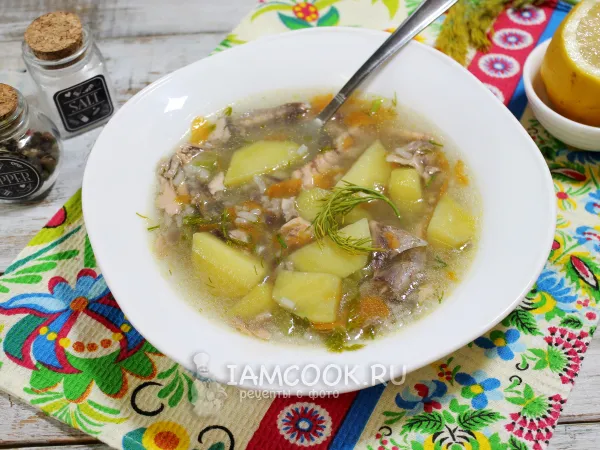 Фото блюда: Уха из головы и хвоста горбуши