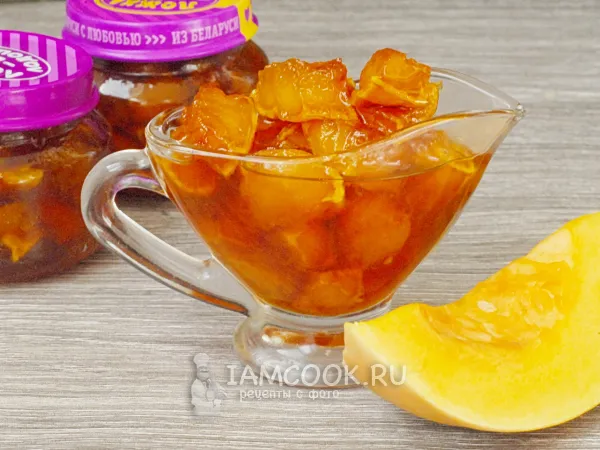 Фото блюда: Варенье из тыквы в мультиварке