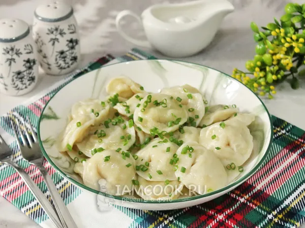 Фото блюда: Пельмени с минтаем