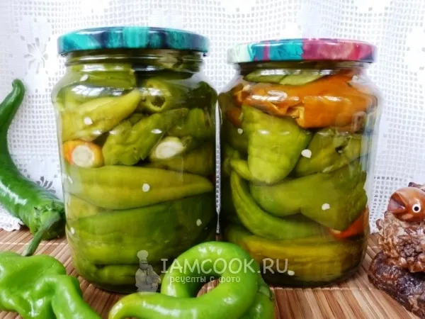 Фото блюда: Маринованный острый перец с медом