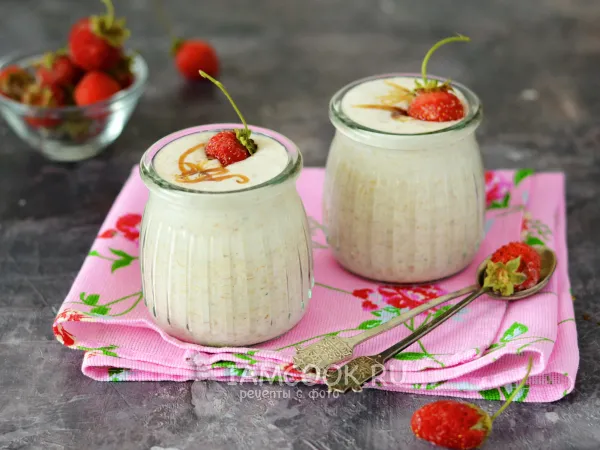 Фото блюда: Кефир с отрубями на ужин