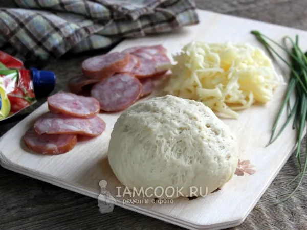 Фото блюда: Дрожжевое тесто для пиццы на молоке