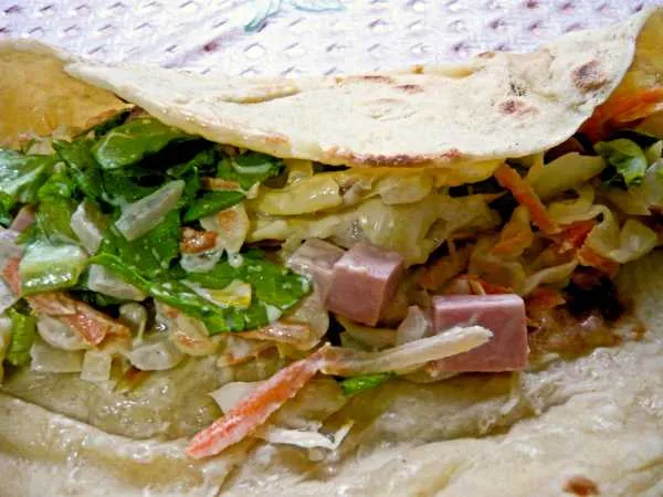 Фото блюда: Салат в лаваше