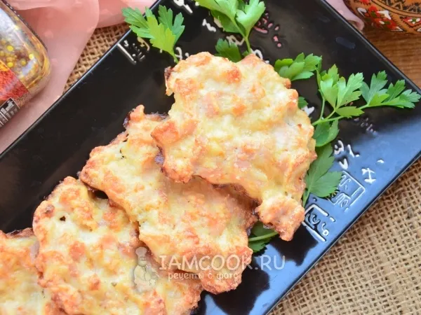 Фото блюда: Рубленные куриные котлеты в духовке