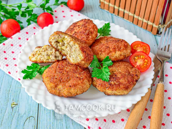 Фото блюда: Котлеты из кролика и индейки