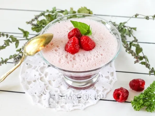 Фото блюда: Малиновый мусс