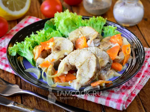 Фото блюда: Минтай в духовке в рукаве