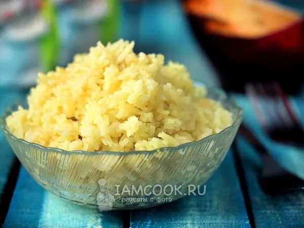 Фото блюда: Рис с луком на гарнир