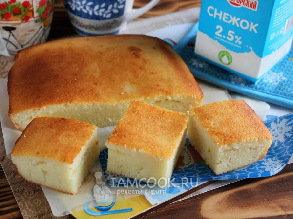 Фото блюда: Манник на «Снежке»