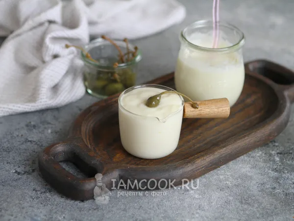 Фото блюда: Постный белый соус