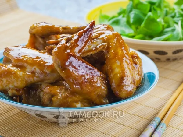 Фото блюда: Крылышки терияки