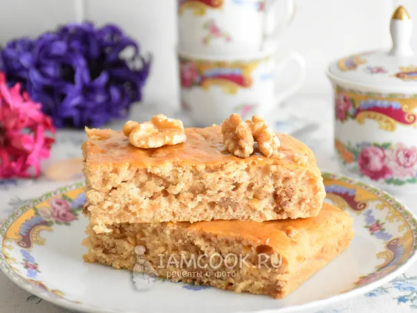 Фото блюда: Постные ореховые полоски