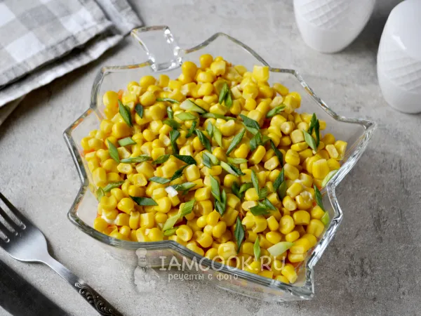 Фото блюда: Постный салат «Мимоза»