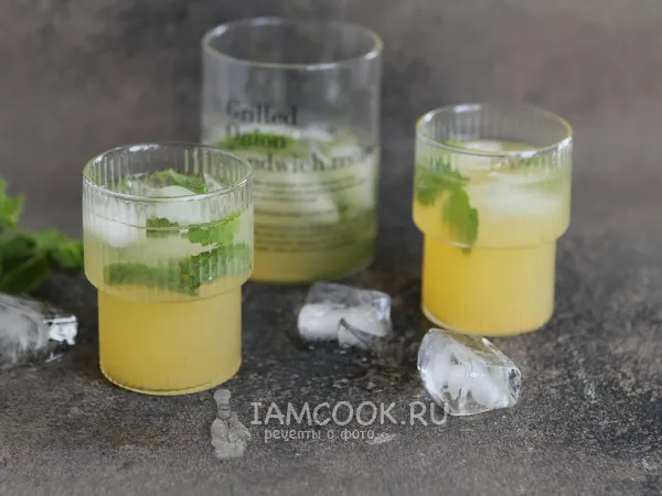Фото блюда: Лимонад с мятой без варки