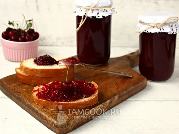 Фото блюда: Густой джем из вишни