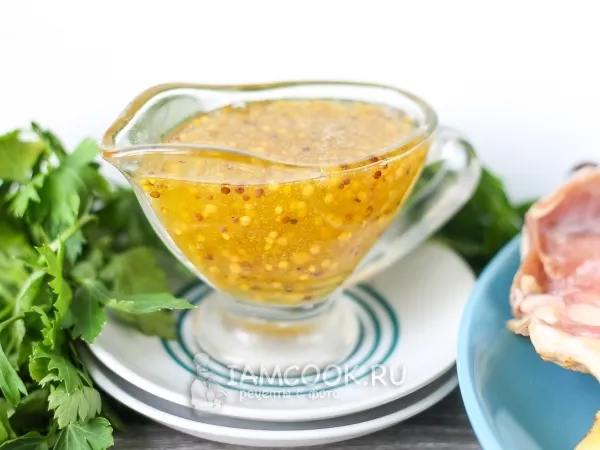 Фото блюда: Соус медово-горчичный