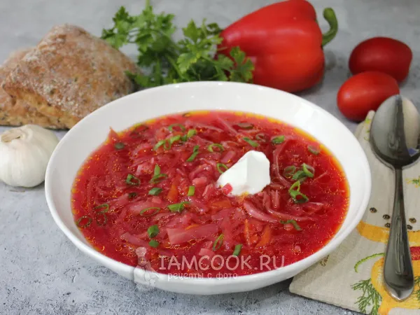 Фото блюда: Борщ с рисом