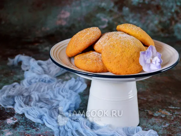 Фото блюда: Мягкое тыквенное печенье