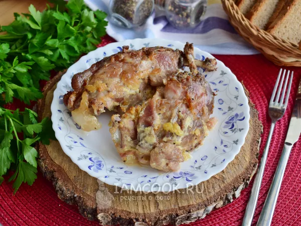 Фото блюда: Кролик в майонезе в духовке