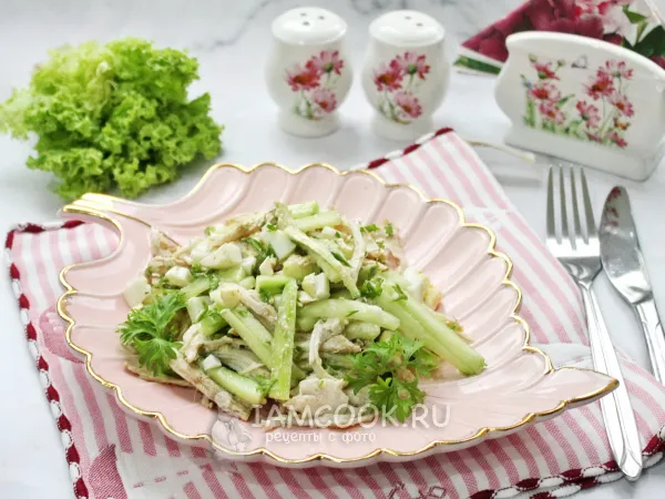 Фото блюда: Салат «Адмиралтейский»