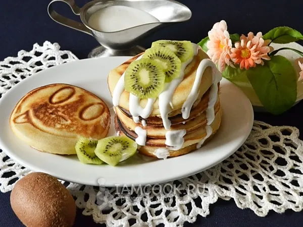 Фото блюда: Панкейки овсяные