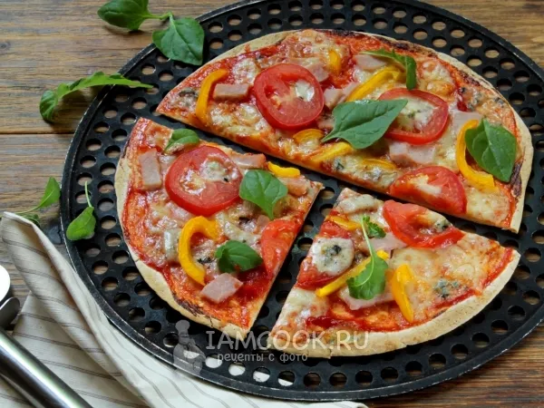 Фото блюда: Пицца на тортилье