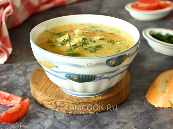 Фото блюда: Суп из консервированной сельди