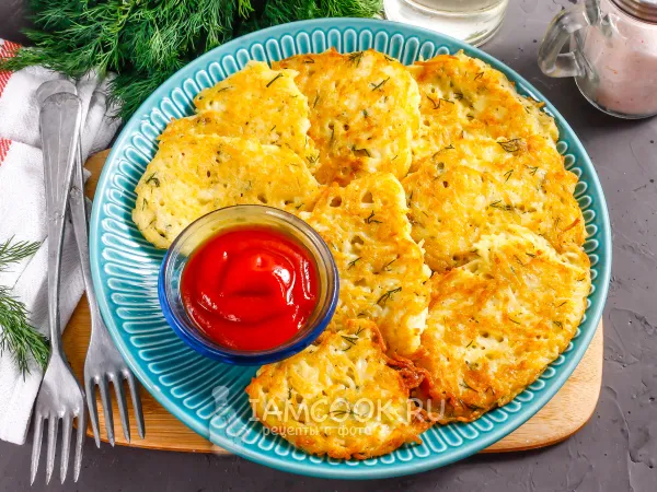 Фото блюда: Оладьи из вермишели