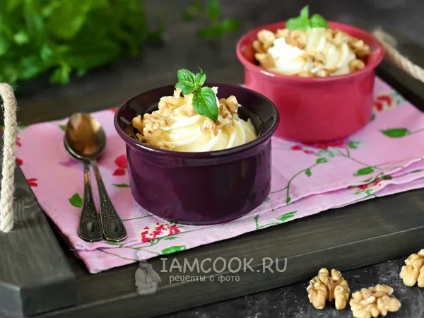 Фото блюда: Десерт «Нежность» (творожный)