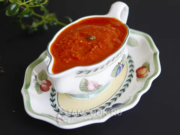 Фото блюда: Подлива томатная к макаронам