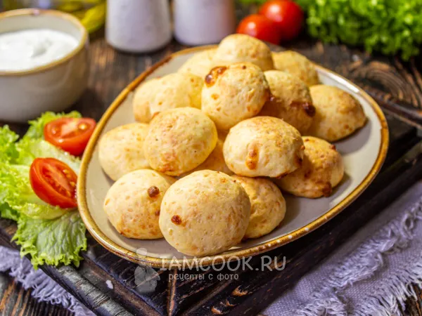 Фото блюда: Сырные шарики в духовке