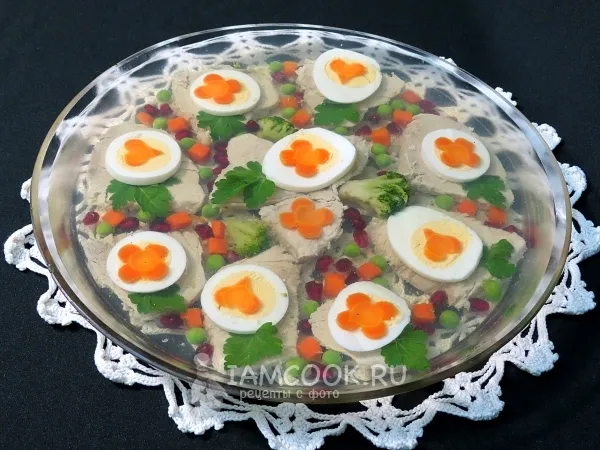 Фото блюда: Заливное из свинины