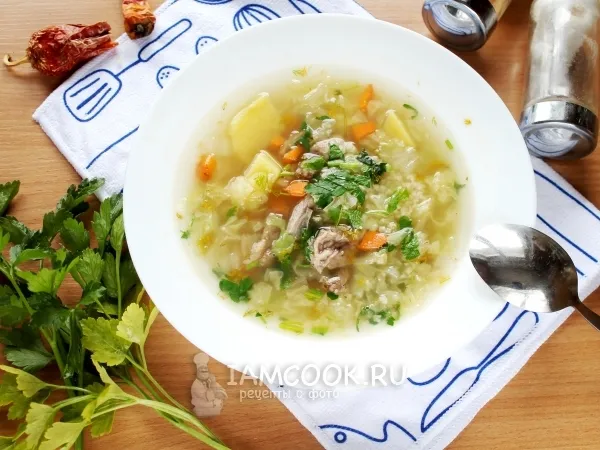 Фото блюда: Капустняк с пекинской капустой и пшеном