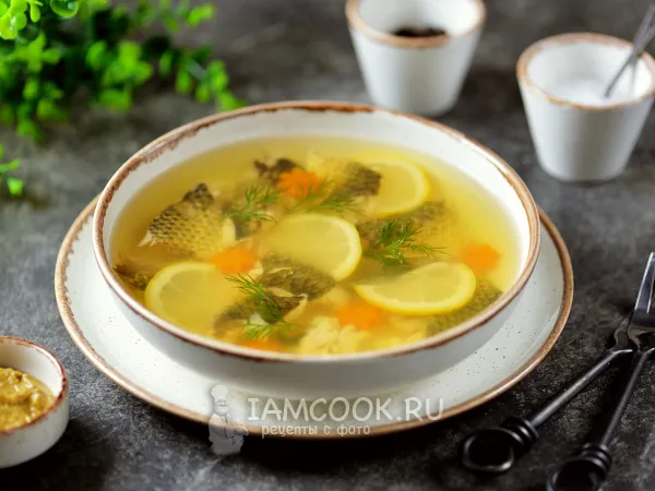 Фото блюда: Заливное из кефали (белингаса, лобана)