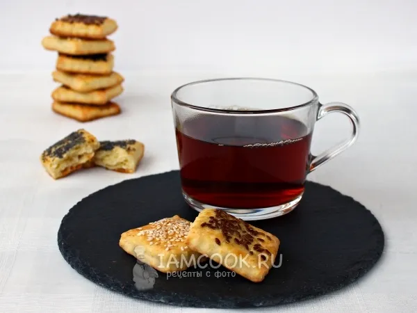 Фото блюда: Несладкое творожное печенье