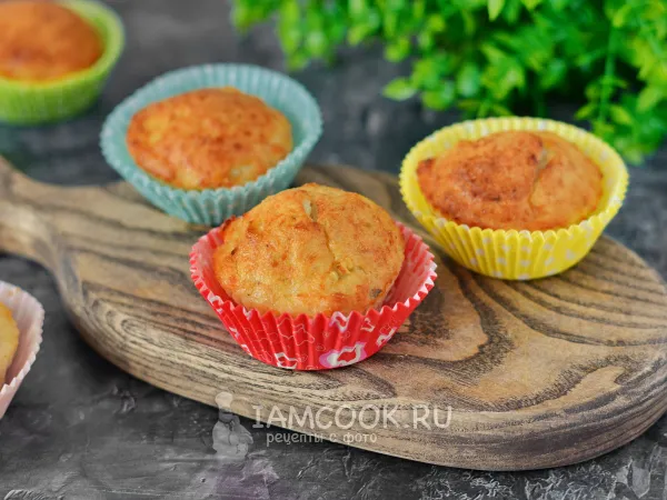 Фото блюда: Куриные маффины ПП