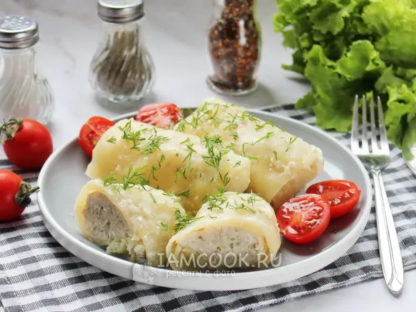 Фото блюда: Голубцы в молоке