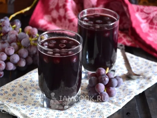 Фото блюда: Желе из винограда