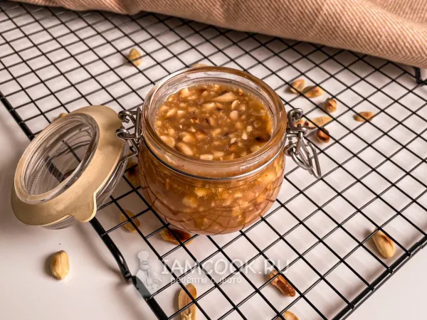 Фото блюда: Соленая карамель с арахисом