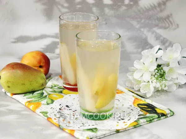 Фото блюда: Компот из груш и нектаринов