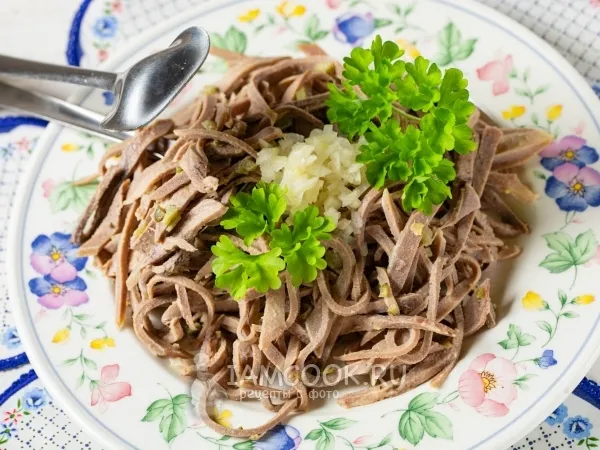 Фото блюда: Салат из свиного языка