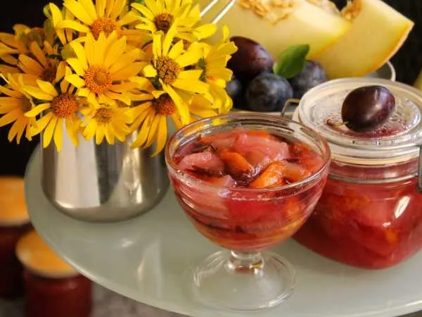 Фото блюда: Варенье из сливы и дыни