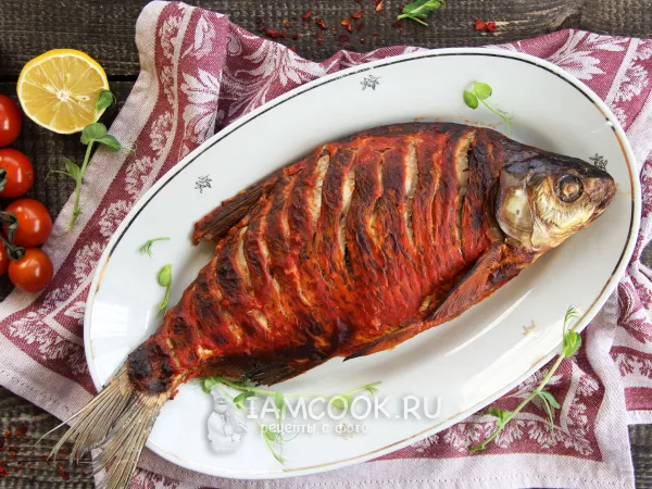 Фото блюда: Лещ в духовке целиком